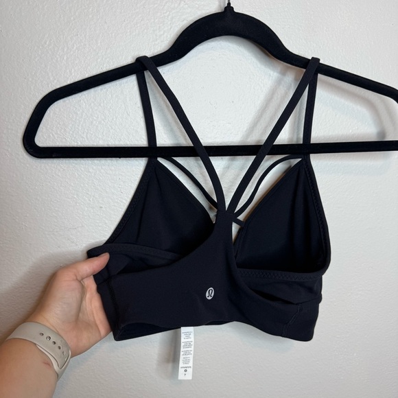 Lululemon Expand Your Limits Bra Black Athleticwear Sports Bra - Picture 10 of 11